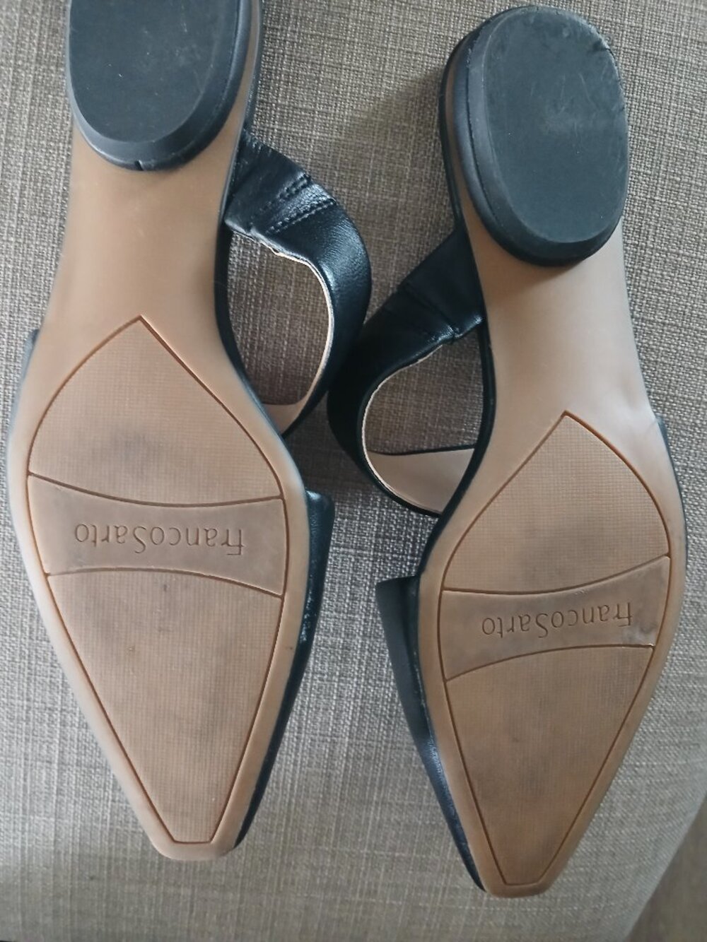 FRANCO SARTO Brinda Mule   Size 8   Black - Picture 2 of 2